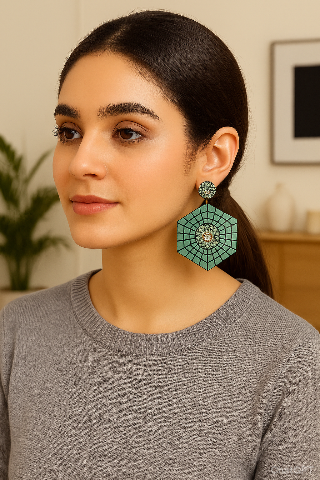 SCRUNSTORE Elegant Shine Earrings