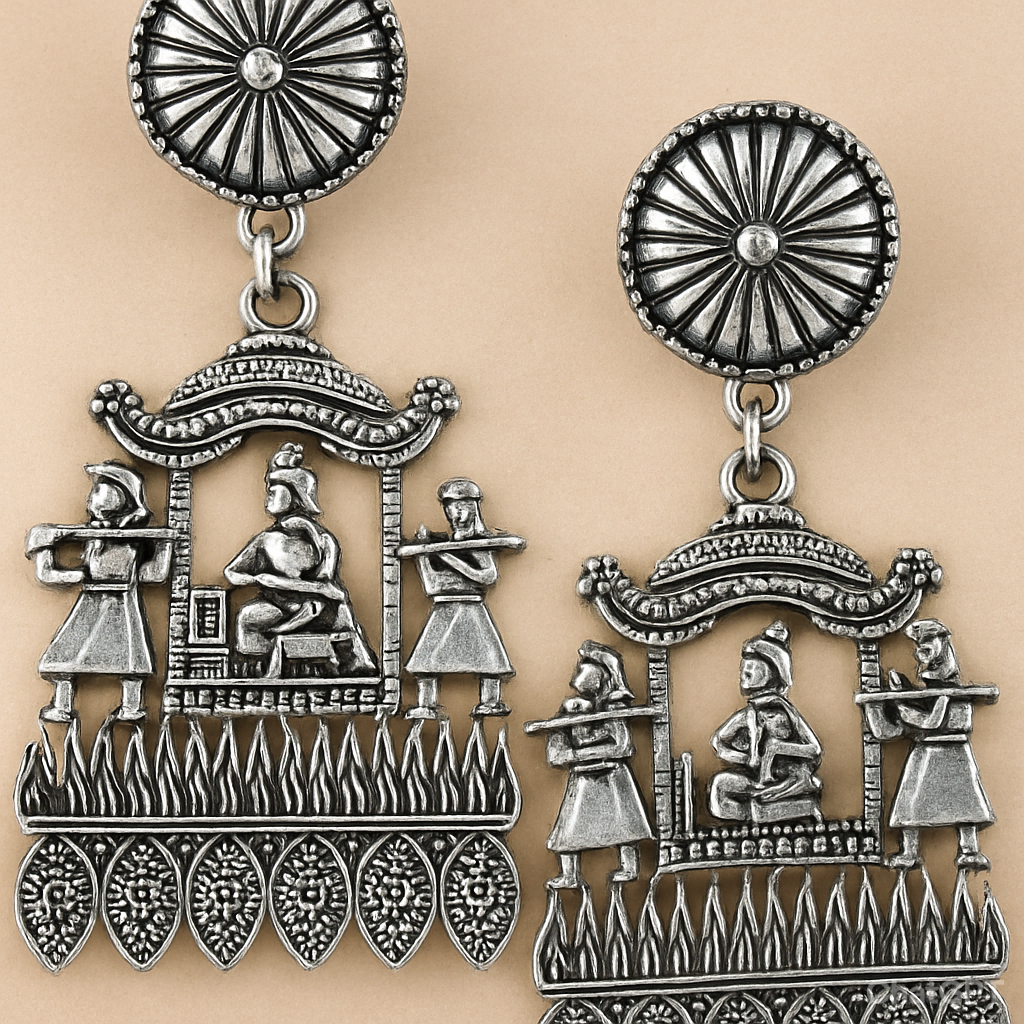 SCRUNSTORE Elegant Shine Earrings