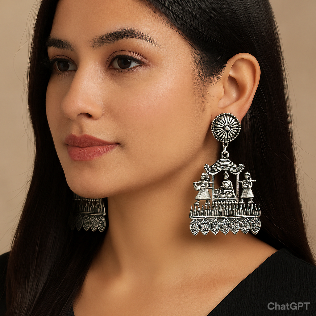 SCRUNSTORE Elegant Shine Earrings