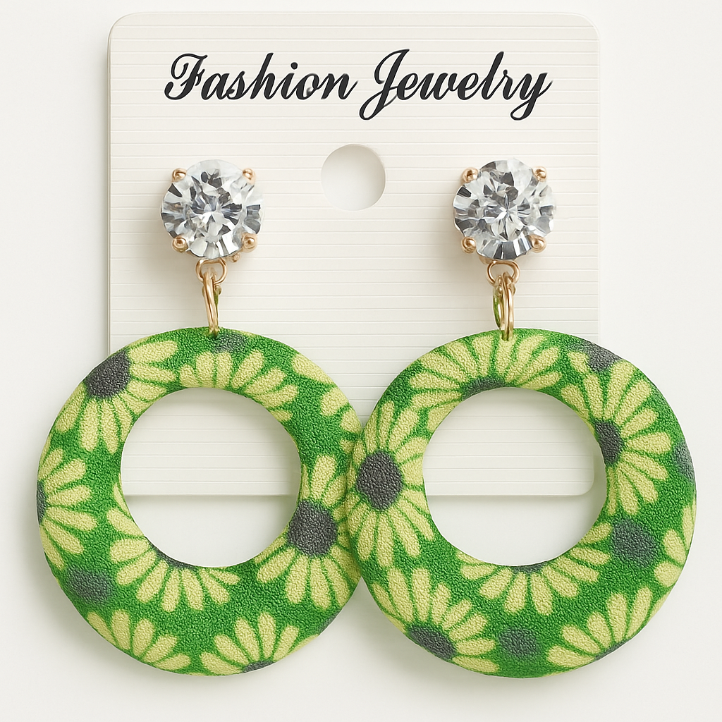 SCRUNSTORE Elegant Shine Earrings