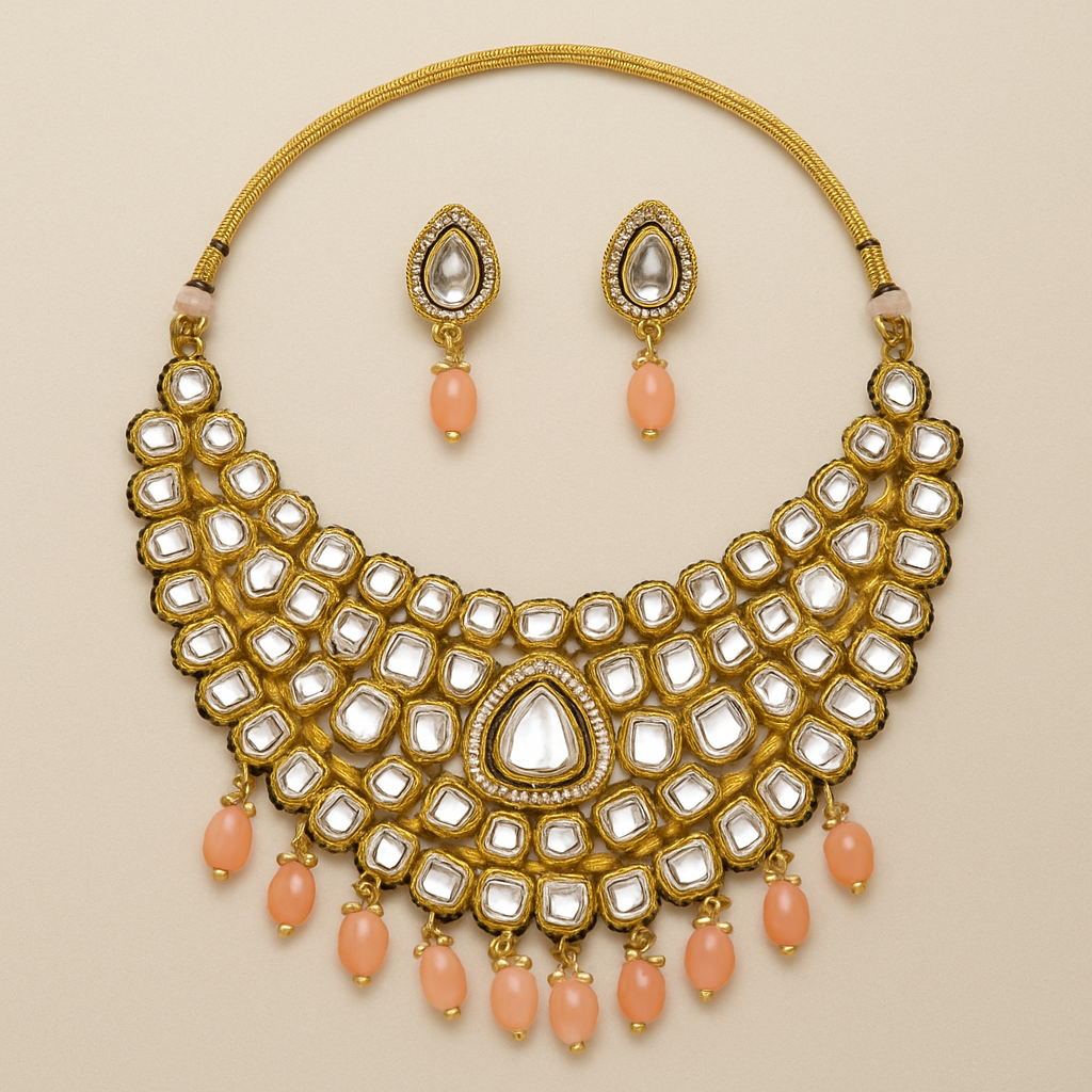 SCRUNSTORE Sparkle Pendant Necklace
