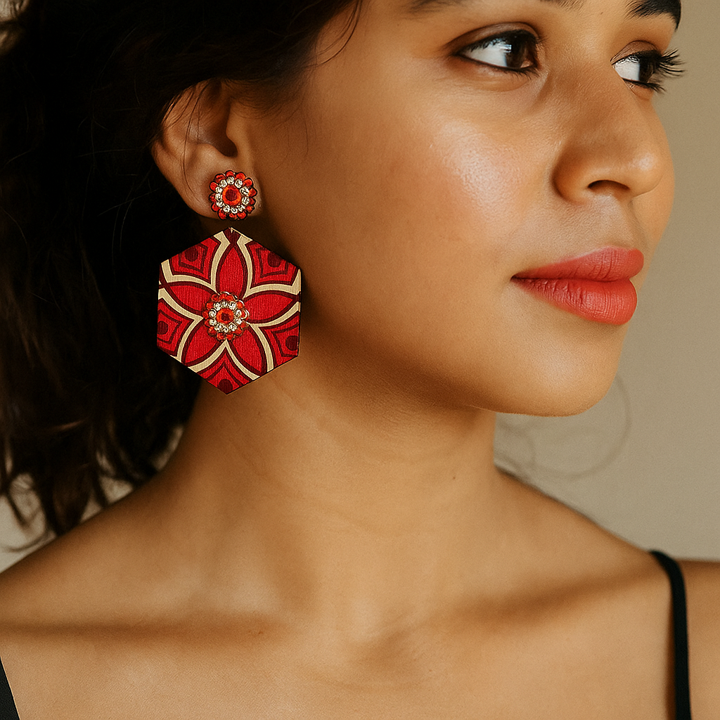 SCRUNSTORE Elegant Shine Earrings