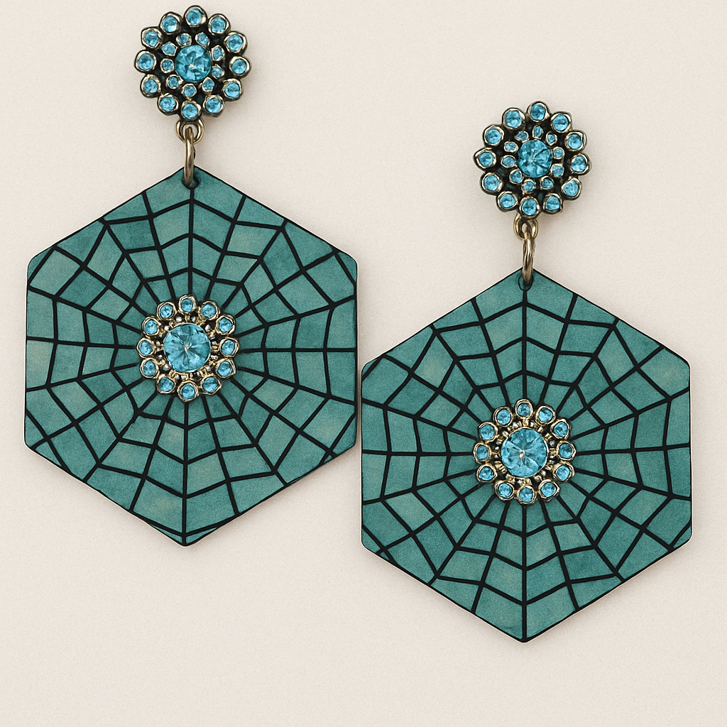 SCRUNSTORE Elegant Shine Earrings